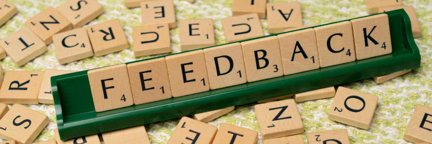 Scrabble blocks spelling Feedback
